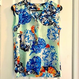 J. Crew Women’s Floral Sleeveless Blouse